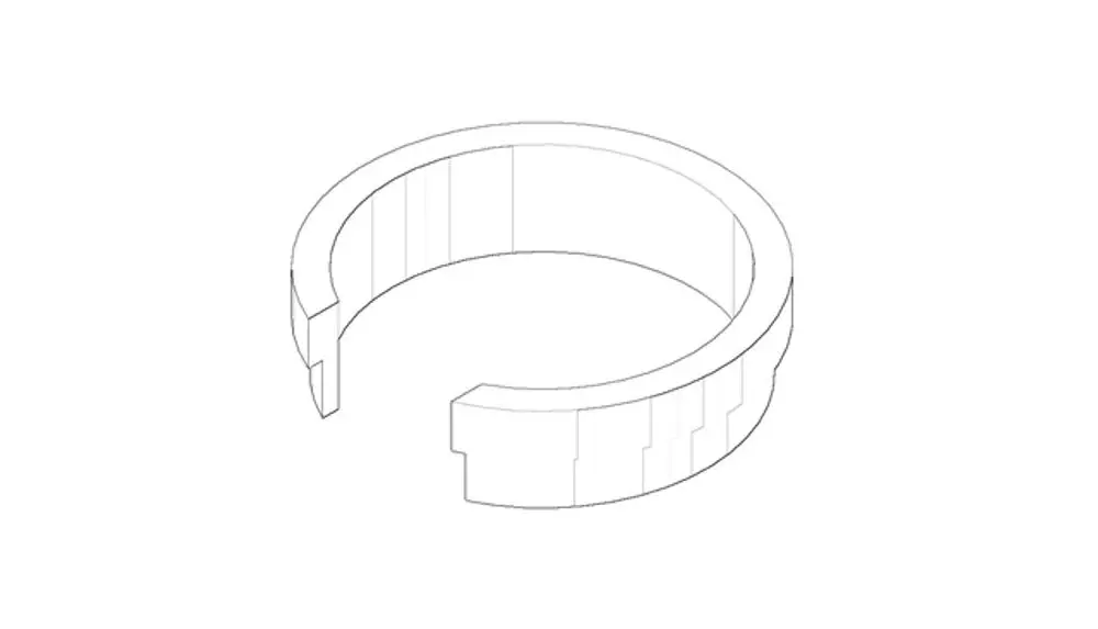 DORNBRACHT Ring ERSATZTEILE 092810158 D. 24,8 x 6,6 mm, 09281015890 Galeriebild 1